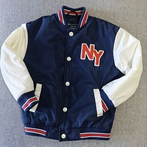 Kids Navy and White Jacket 4-5 years old spring/autunm outfit
